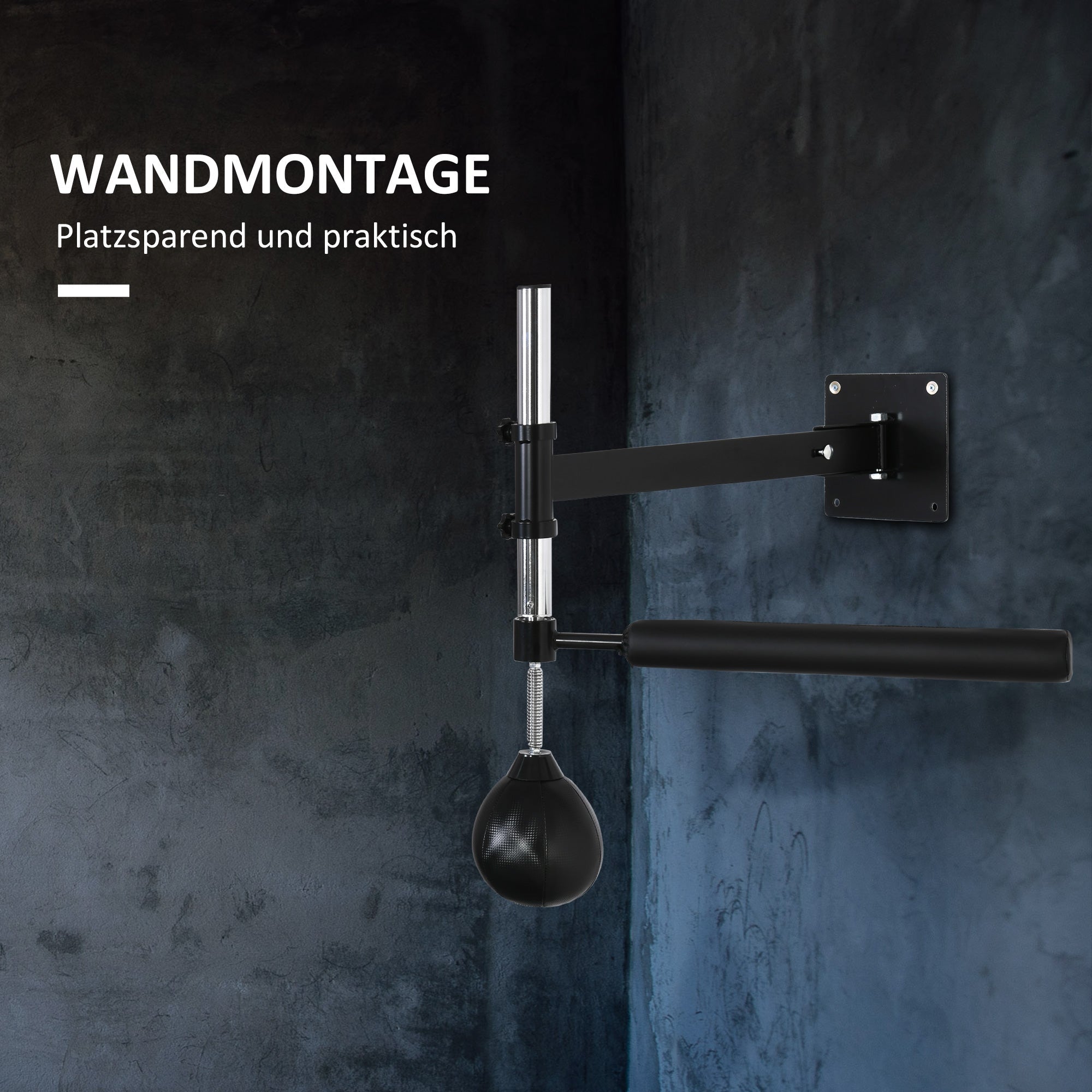 Boxing Frame, Foldable, Height Adjustable, 360° Swing, Steel