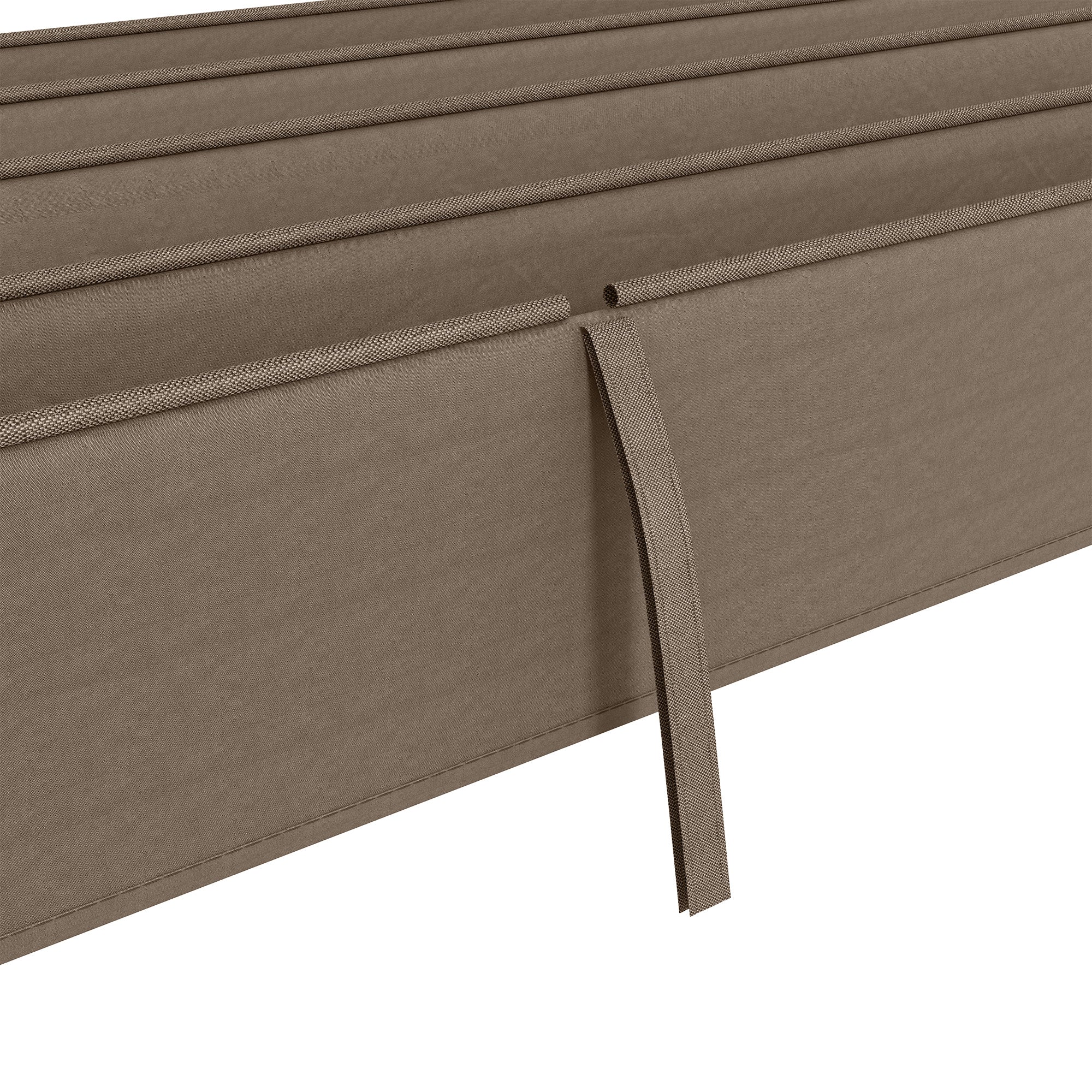 Replacement Roof for Pergola, Water-Resistant Retractable Wave Canopy, UV Protection 30+