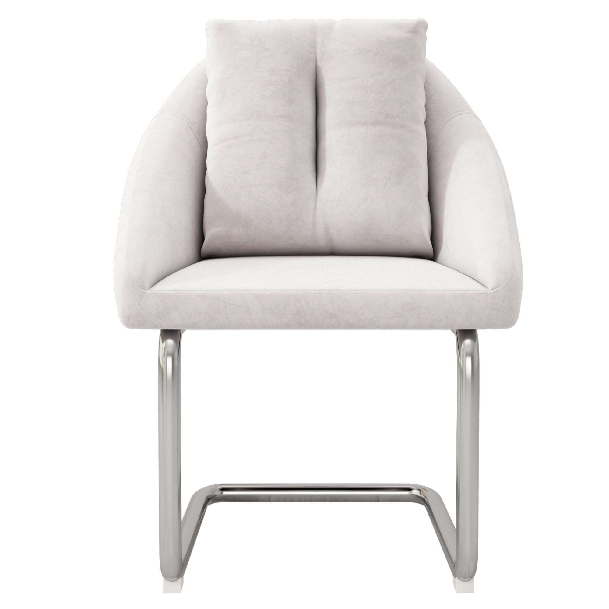 Velvet Dining Chair Set of 4, Luxurious Swivel with Cushions and Curved Legs, Beige Samt