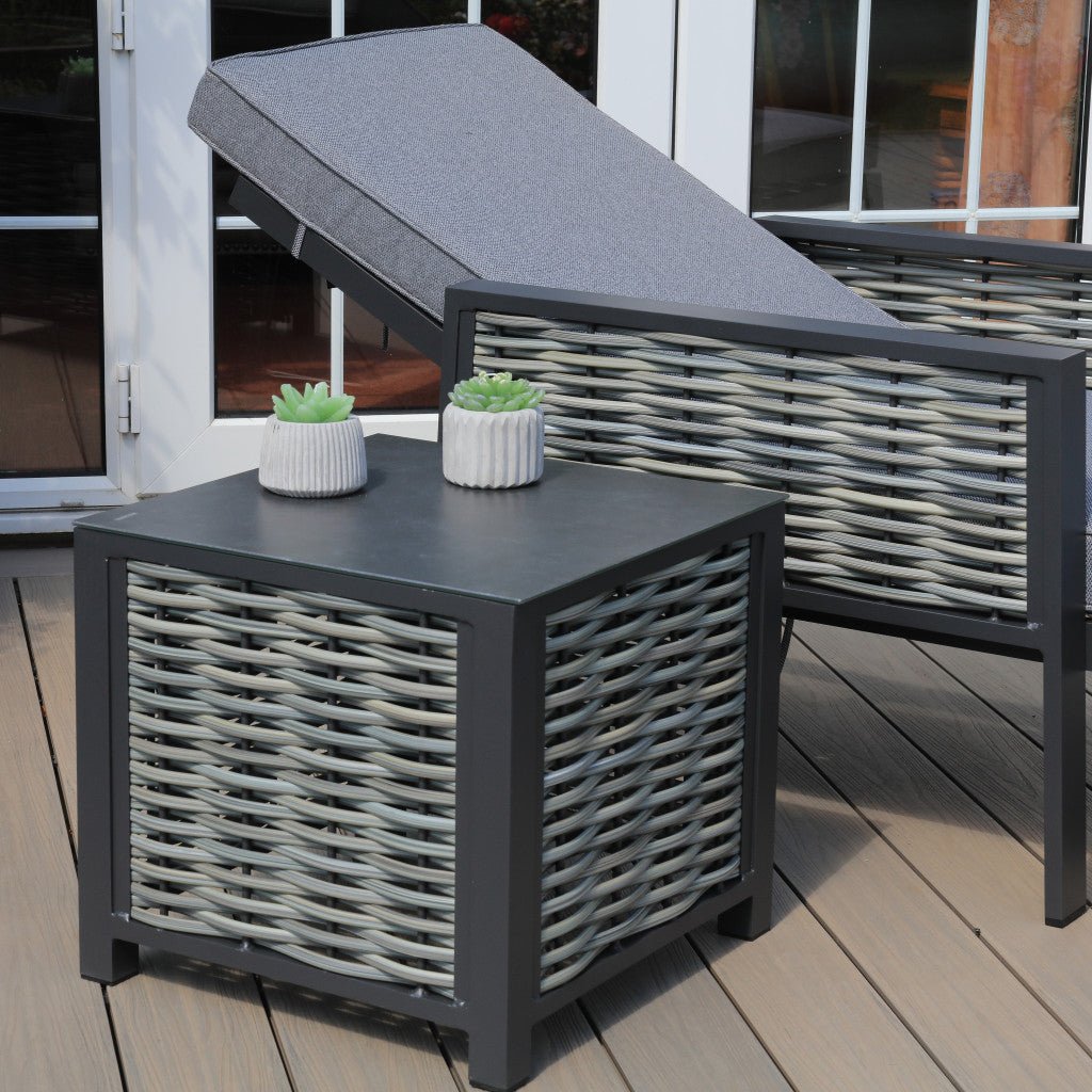 Chaumont - Sunlounger with Side Table - Rathwood Store