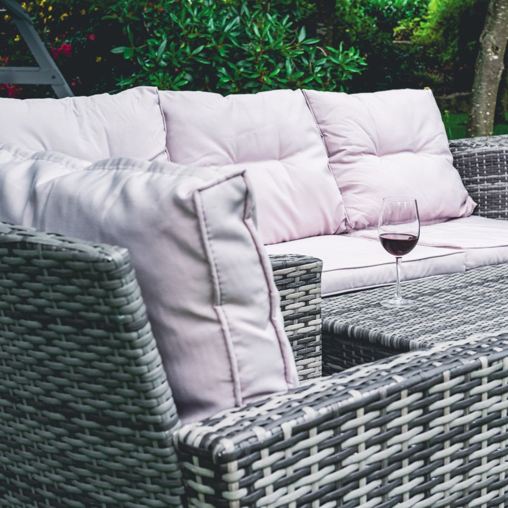 Chile - Sofa Set with Rectangular Table - Rathwood Store