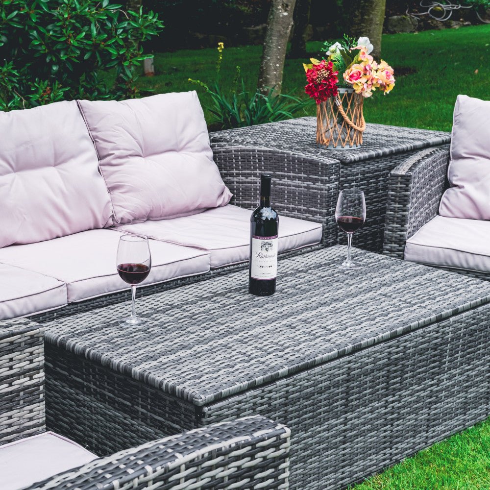 Chile - Sofa Set with Rectangular Table - Rathwood Store