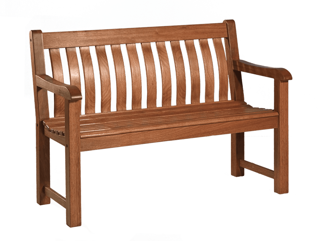 CORNIS MAHOGANY ST GEORGE BENCH 4FT (FSC 100%) - Rathwood Store