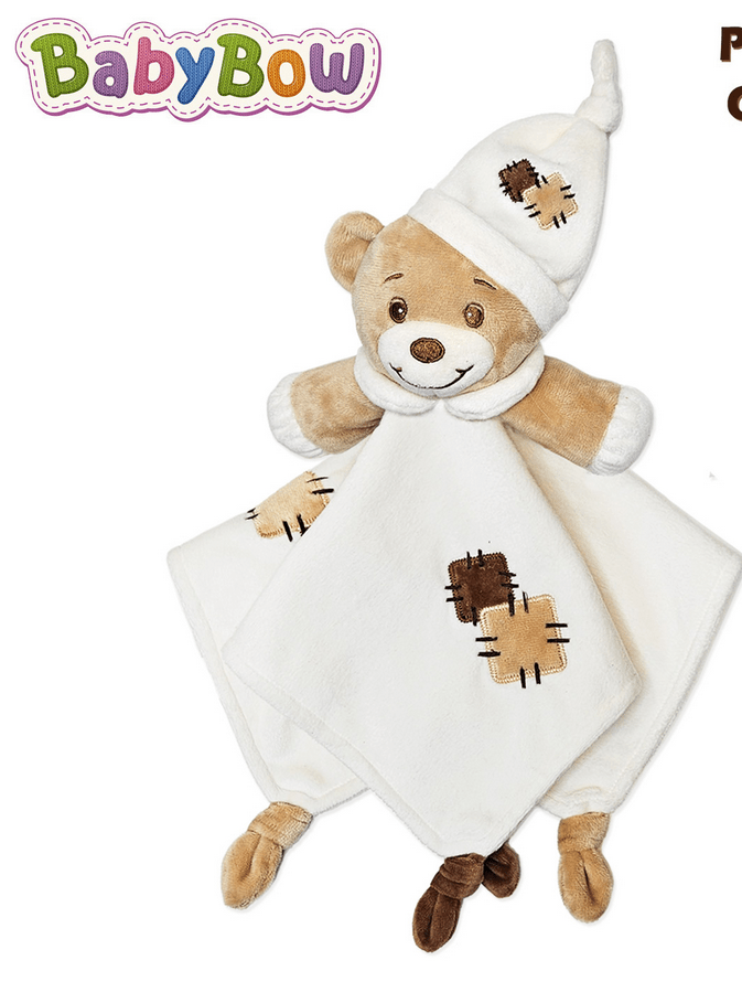 Cream Patchy Bear Comforter - Rathwood Store