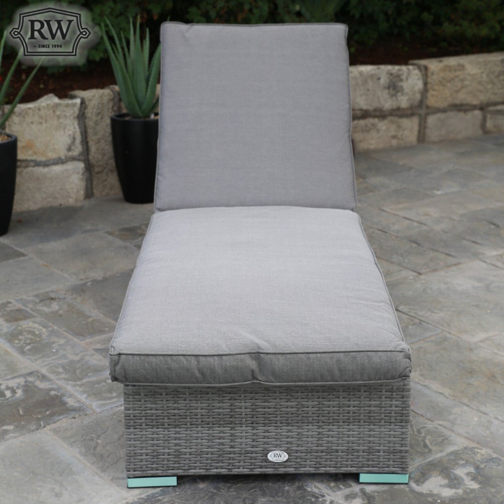 Cuba - Sun Lounger (Grey) - Rathwood Store