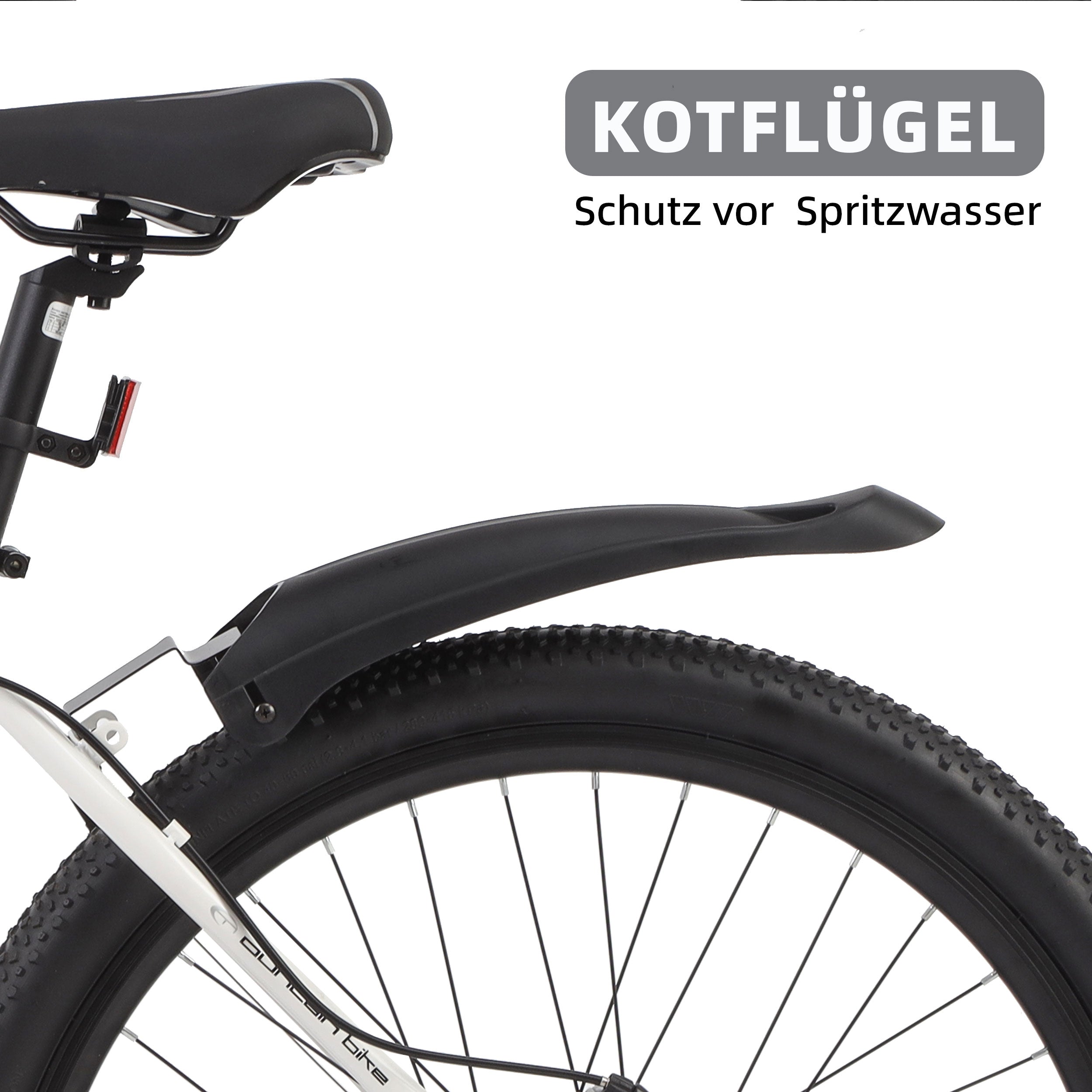 Hardtail Mountain Bike, 28-Inch 21-Speed Shimano Tourney with Disc Brakes, Black