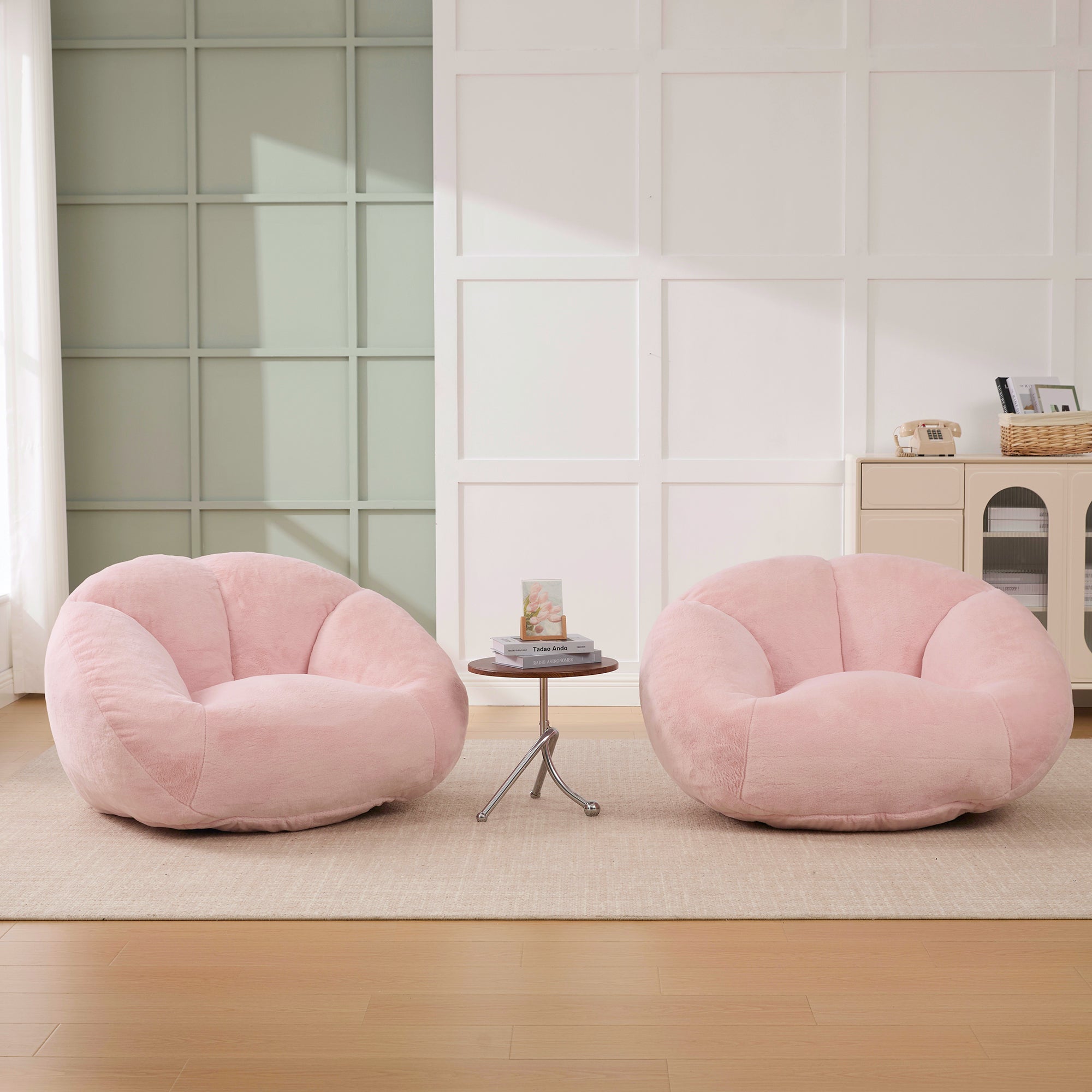 Beanbag Sofa Soft Plush Non-slip No Assembly Required