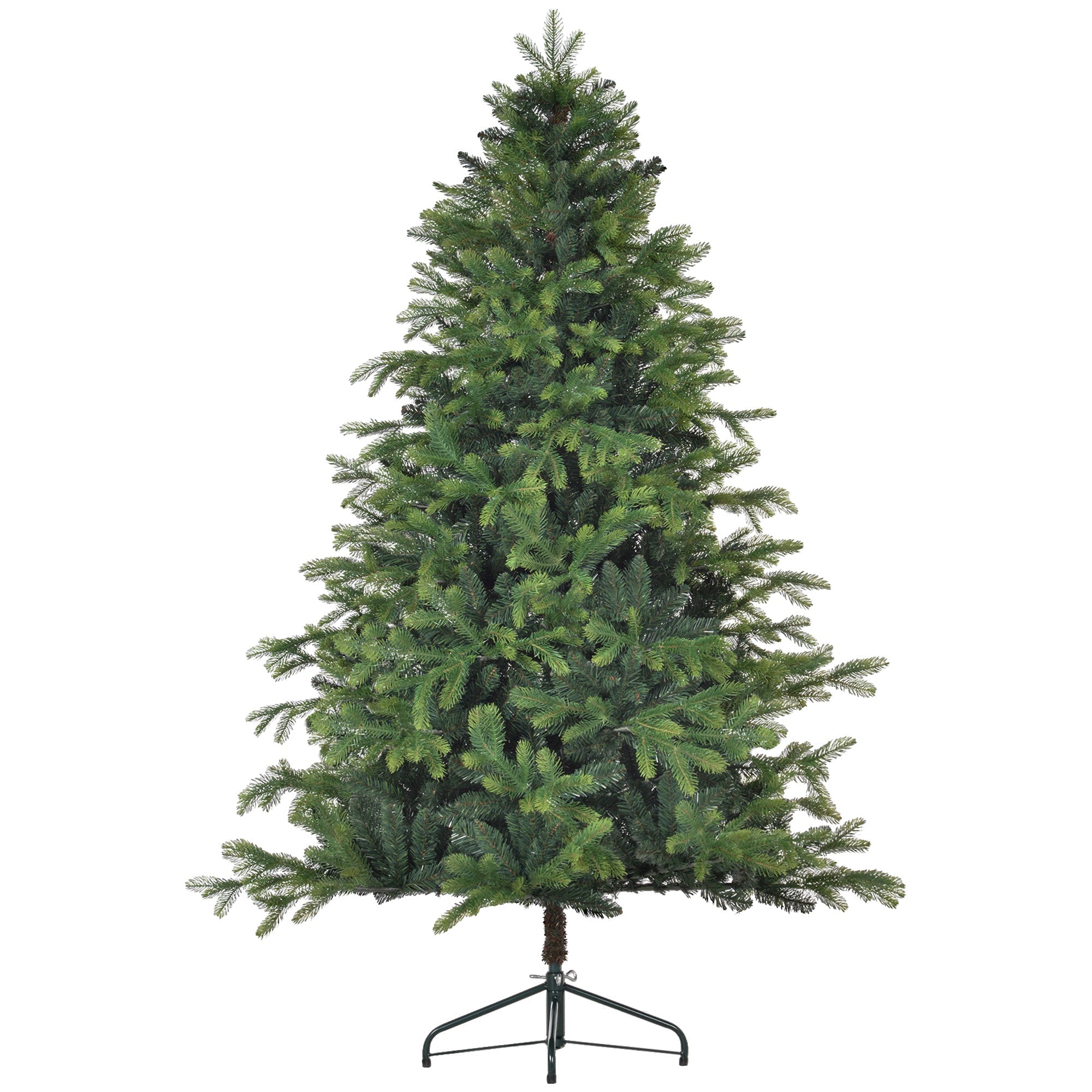 Artificial Christmas Tree, 180 cm, 1700 Tips, Foldable, Green