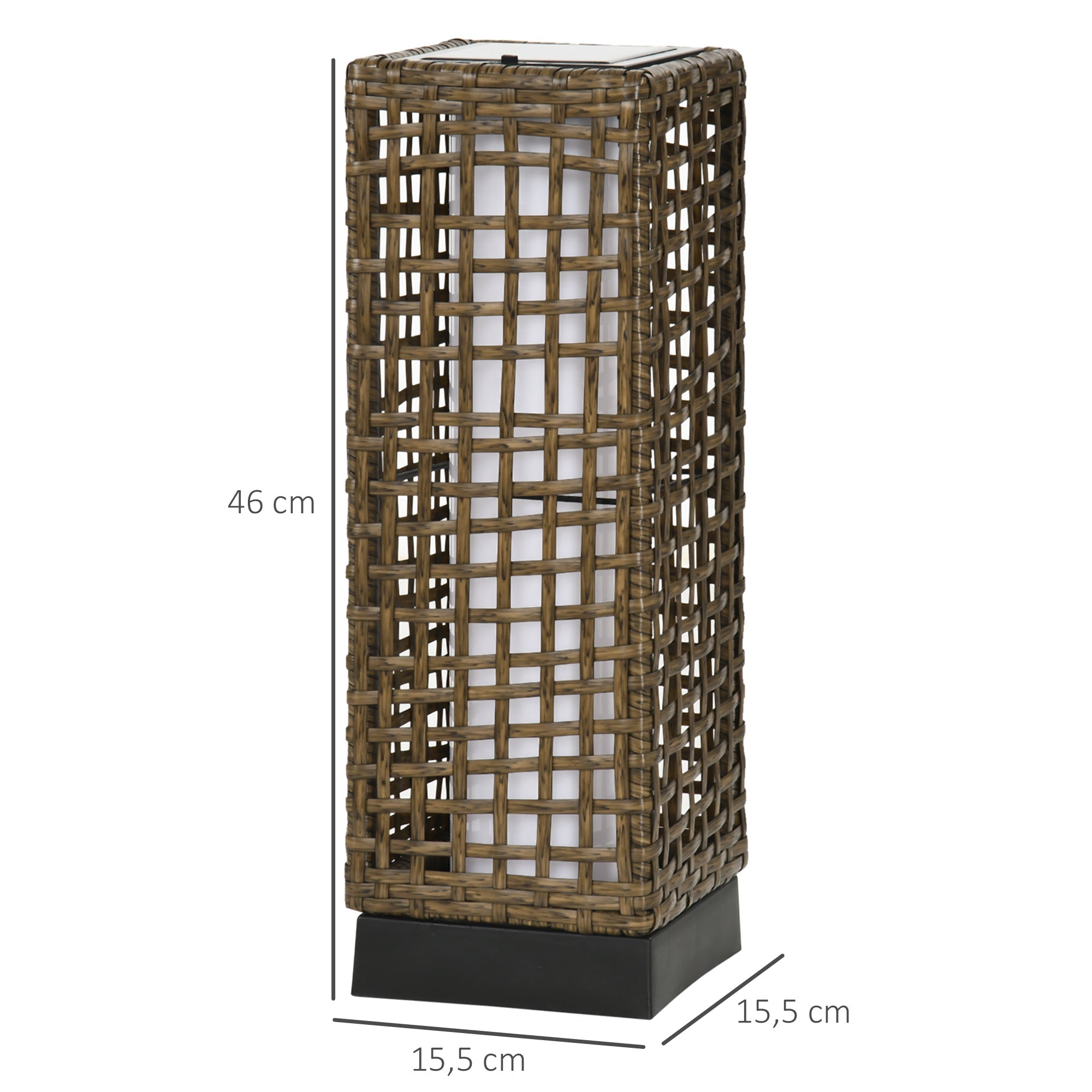 Solar Lamp LED Outdoor Light Waterproof for Garden & Patio Rattan