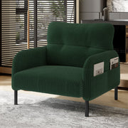 Velvet Sofa/Chair Comfortable Deep Seat Pockets, Velvet Fabric