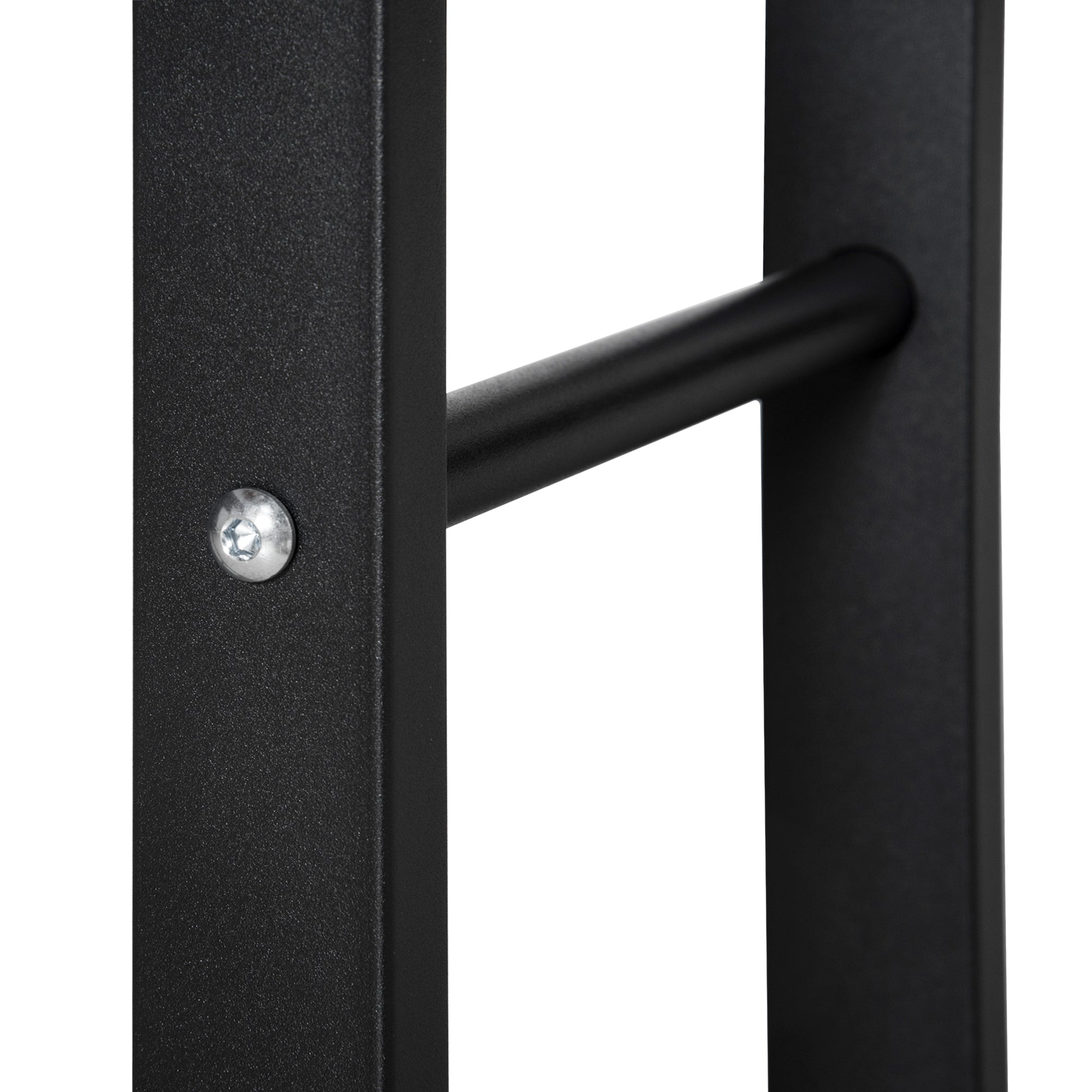 Kaminholzständer, Regal, Halter 100 kg Stahl Schwarz