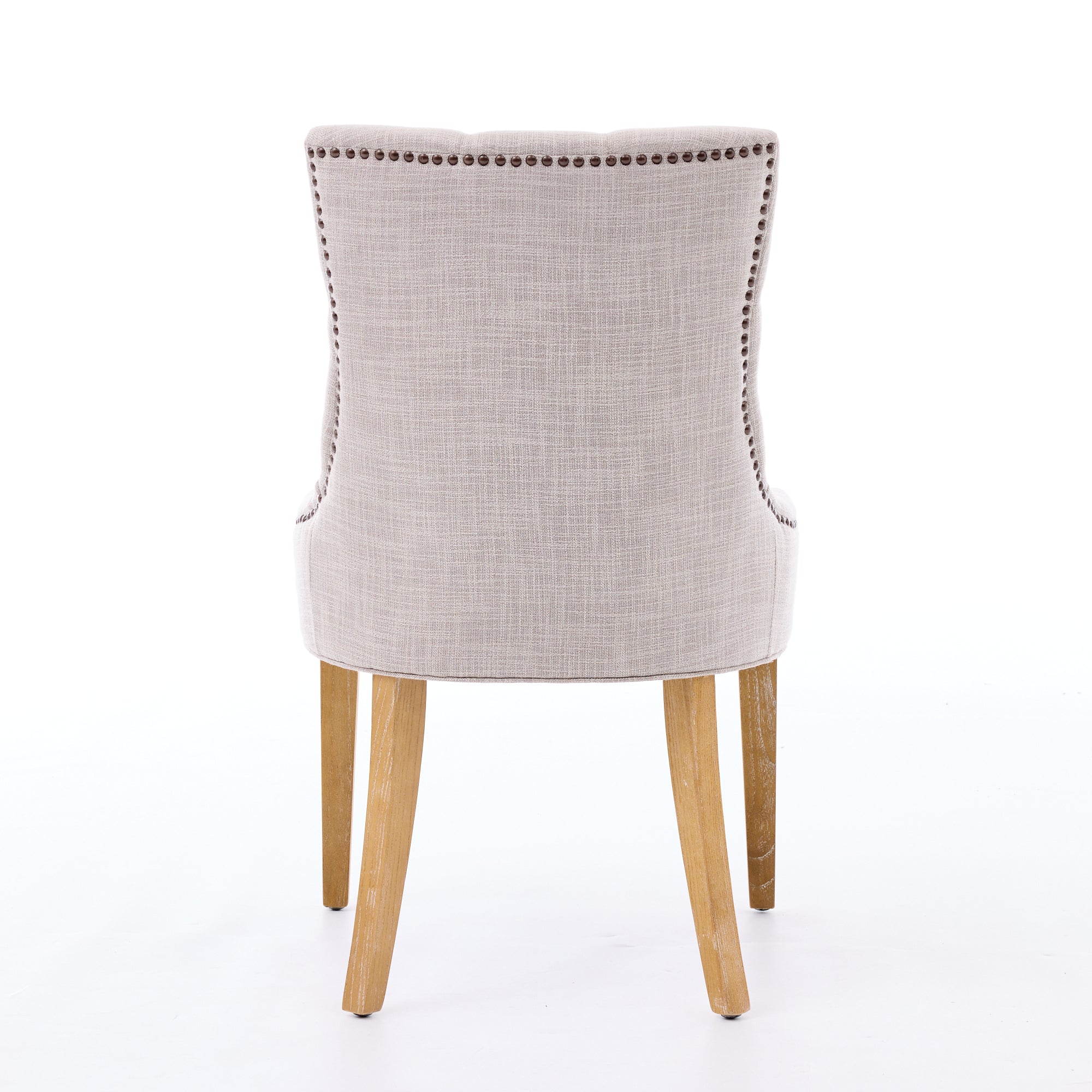 Dining Room Armchair Set of 2 Upholstered Modern Design Fabric