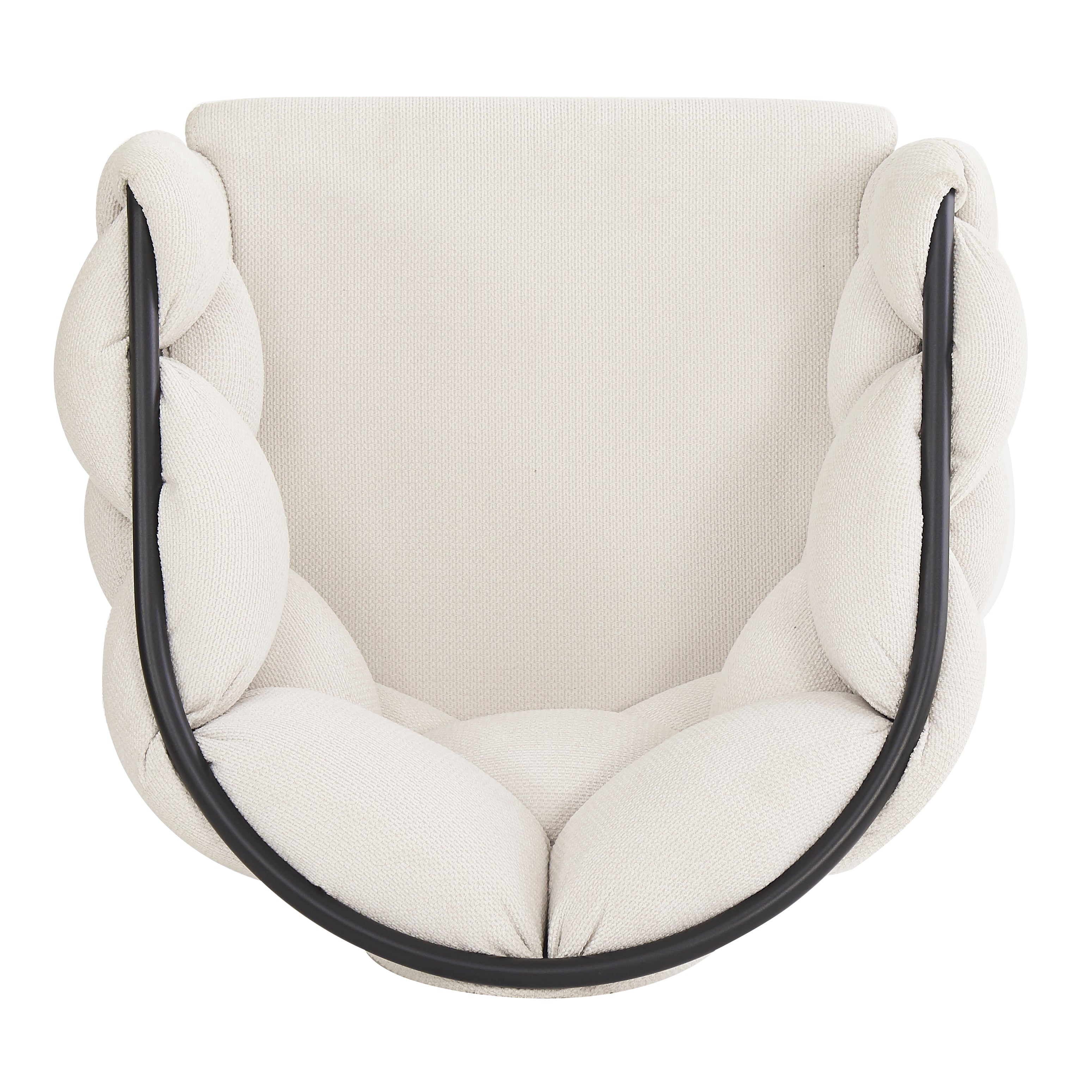 Luxury Velvet Chairs, Swivel & Ergonomic (Set of 4), Beige