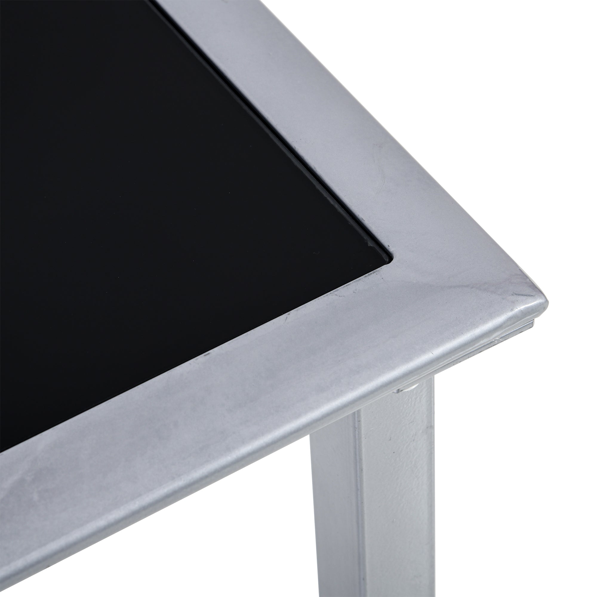 3 Pieces Lounge Chair Set Recliner Sunbathing Chair with Table, Cream