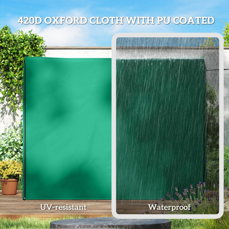 Three-Seater Swing Chair Protective Cover, 220 x 125cm, Green