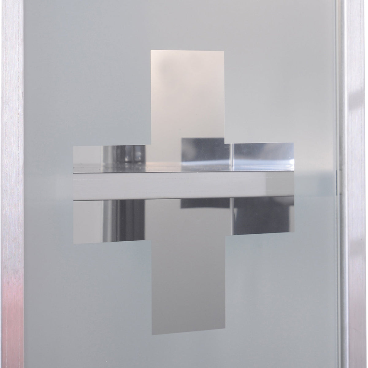 Medicine Cabinet 3 Compartments Home Pharmacy 25x12x48cm Stainless Steel