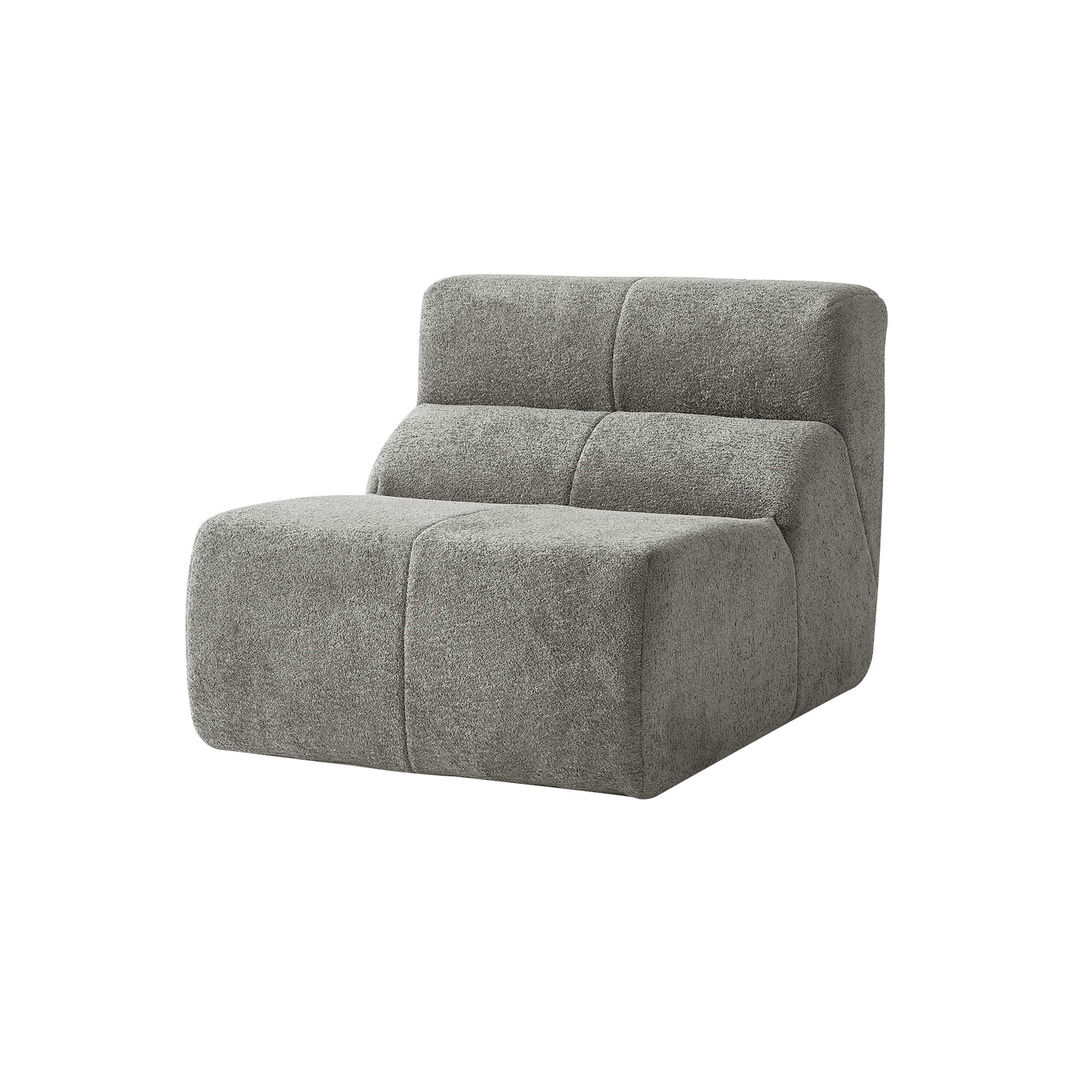 Luxury Cloud-Soft Raindrop Single Sofa Chair, Perfect for Living Rooms, Velvet