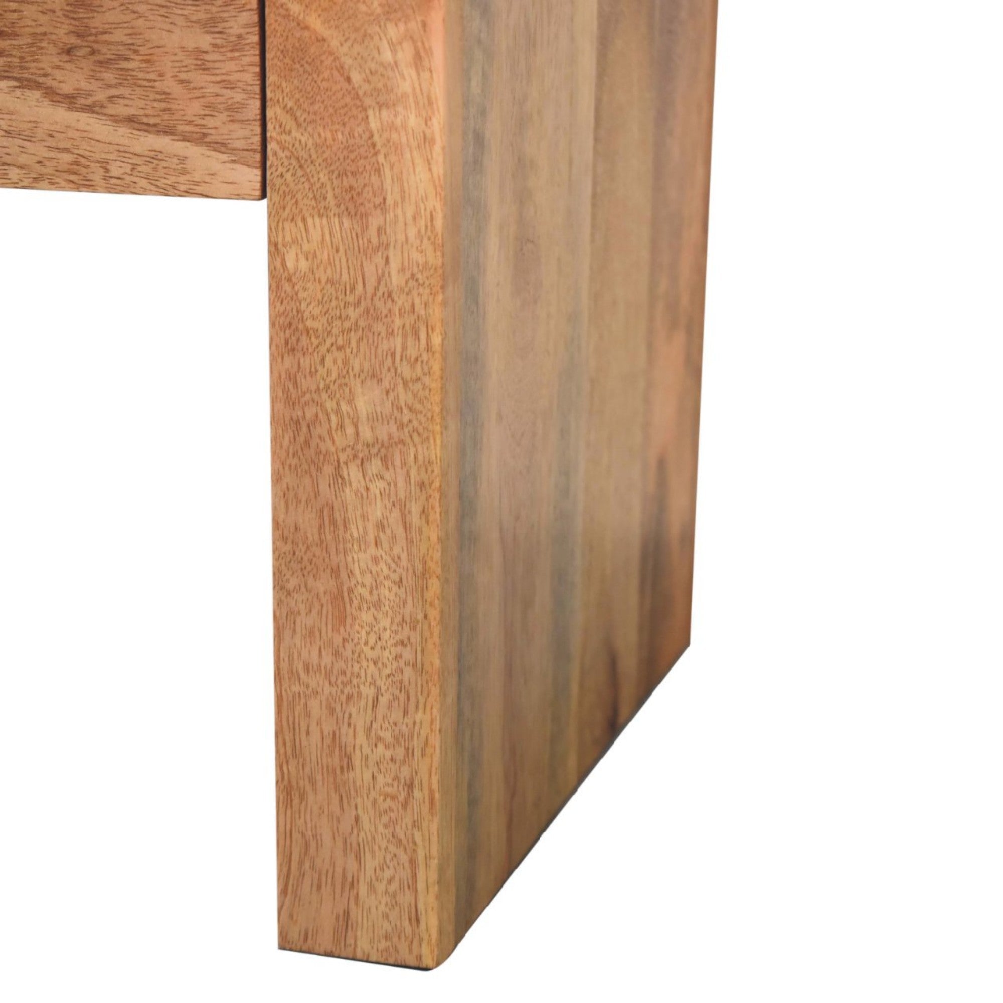 Darcy Bedside, 1 Drawer, Solid Wood Light Brown