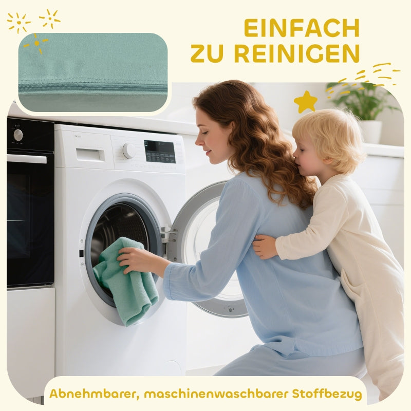 Soft Building Block Set with Ball Pit and 200 Plastic Balls, Indoor Foam, Colorful