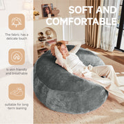 5FT Bean Bag Chair, Sofa for Adults, Soft Reading Chair, Comfortable