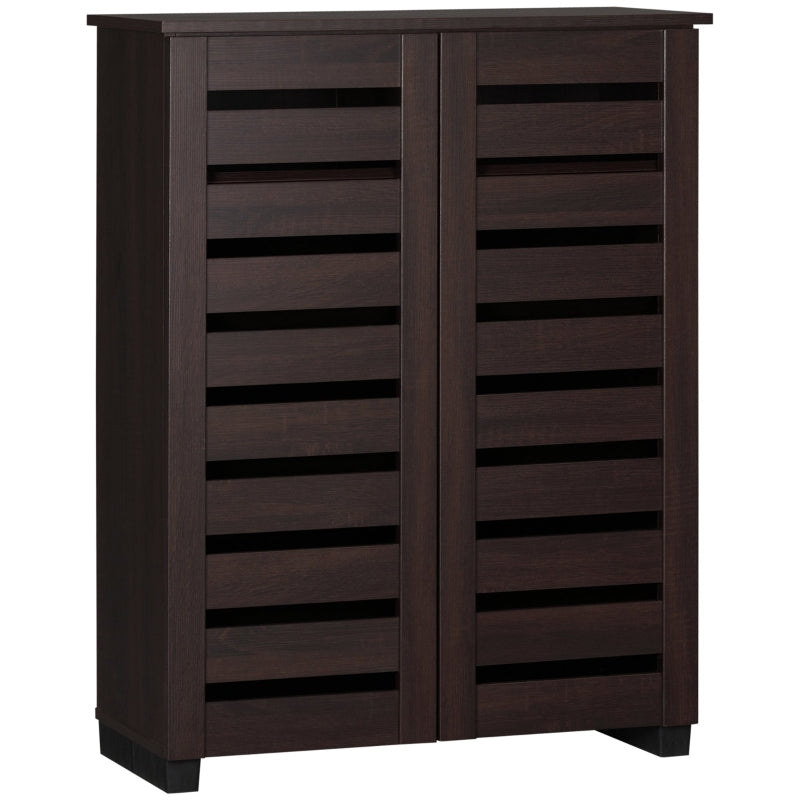 Shoe Storage Cabinet, 15 Pair Capacity, Wood-Effect