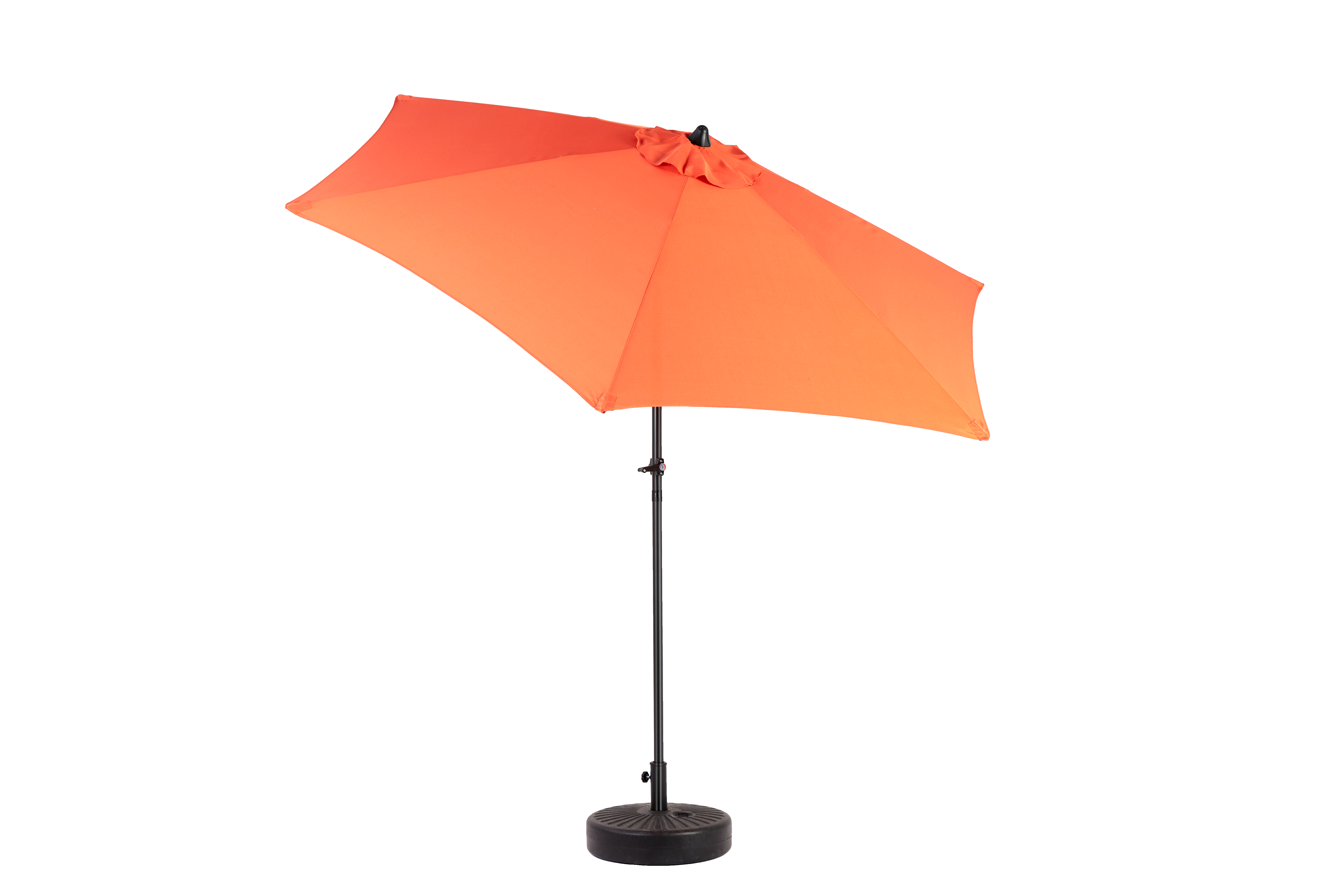 Outdoor Umbrella 9 Ft Double Sided Rectangular with Crank, Orange