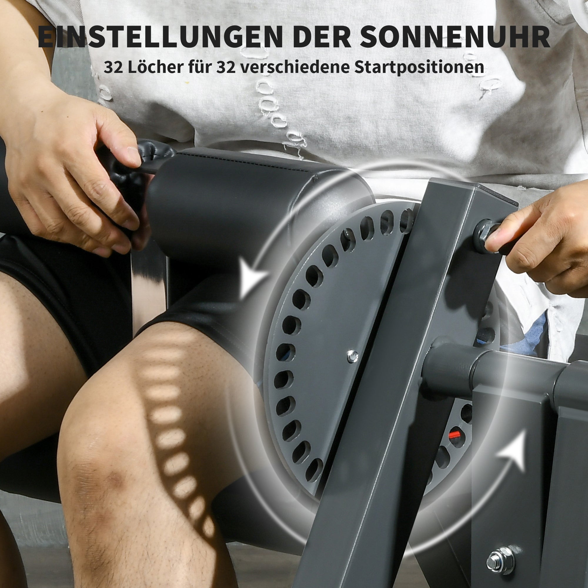 Adjustable Leg Extension Machine Plate Loading Lower Body Training, Steel Black
