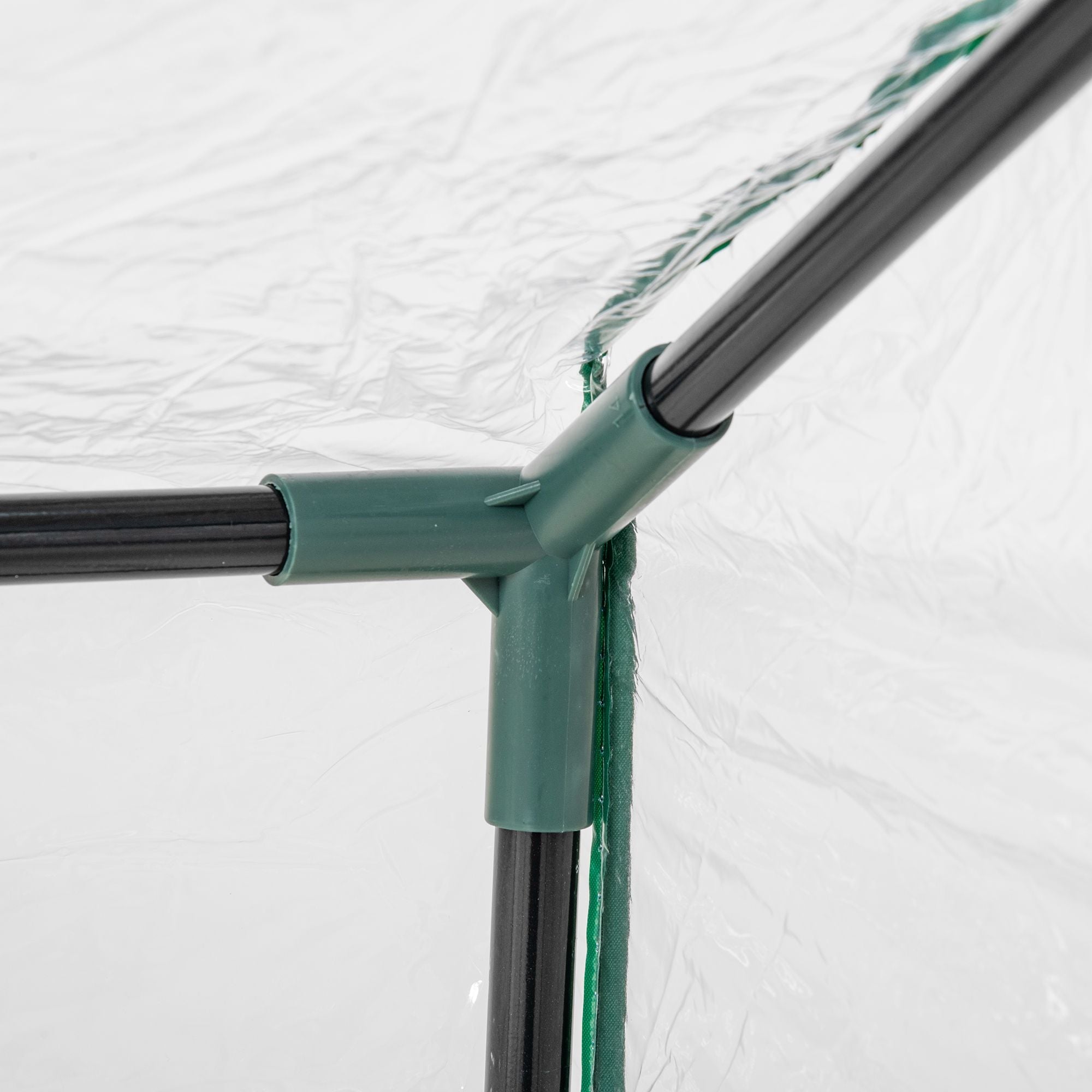 Foil Greenhouse Window 120x60x60cm Cold Frame PVC Transparent