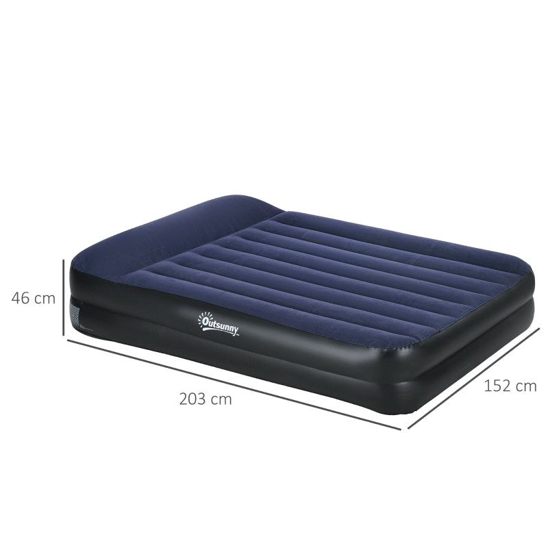King-Size Air Bed, Built-in Electric Pump and Carry Bag