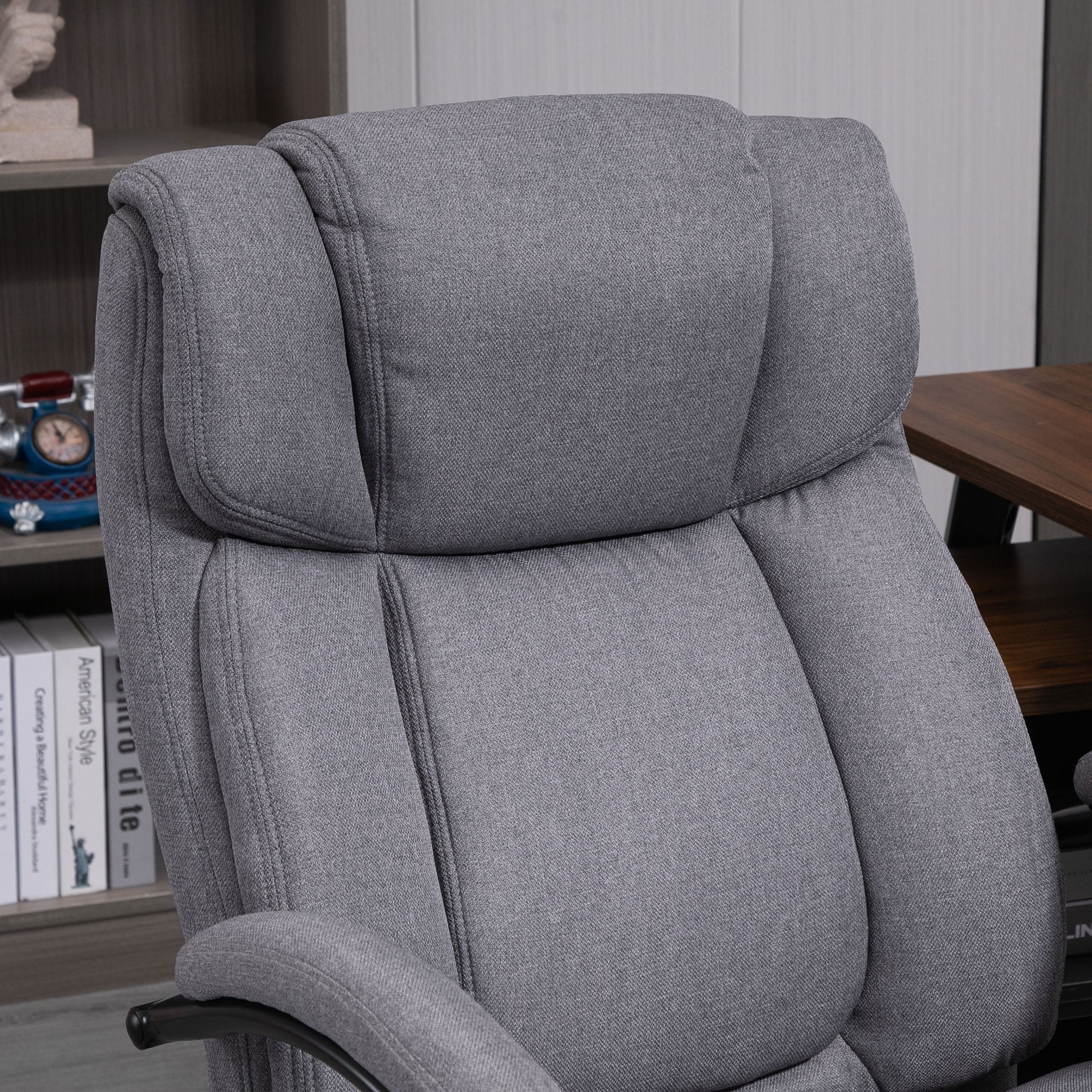 Office/Desk/Gaming Chair Swivel Rocking Ergonomic Padded 220kg Load Capacity