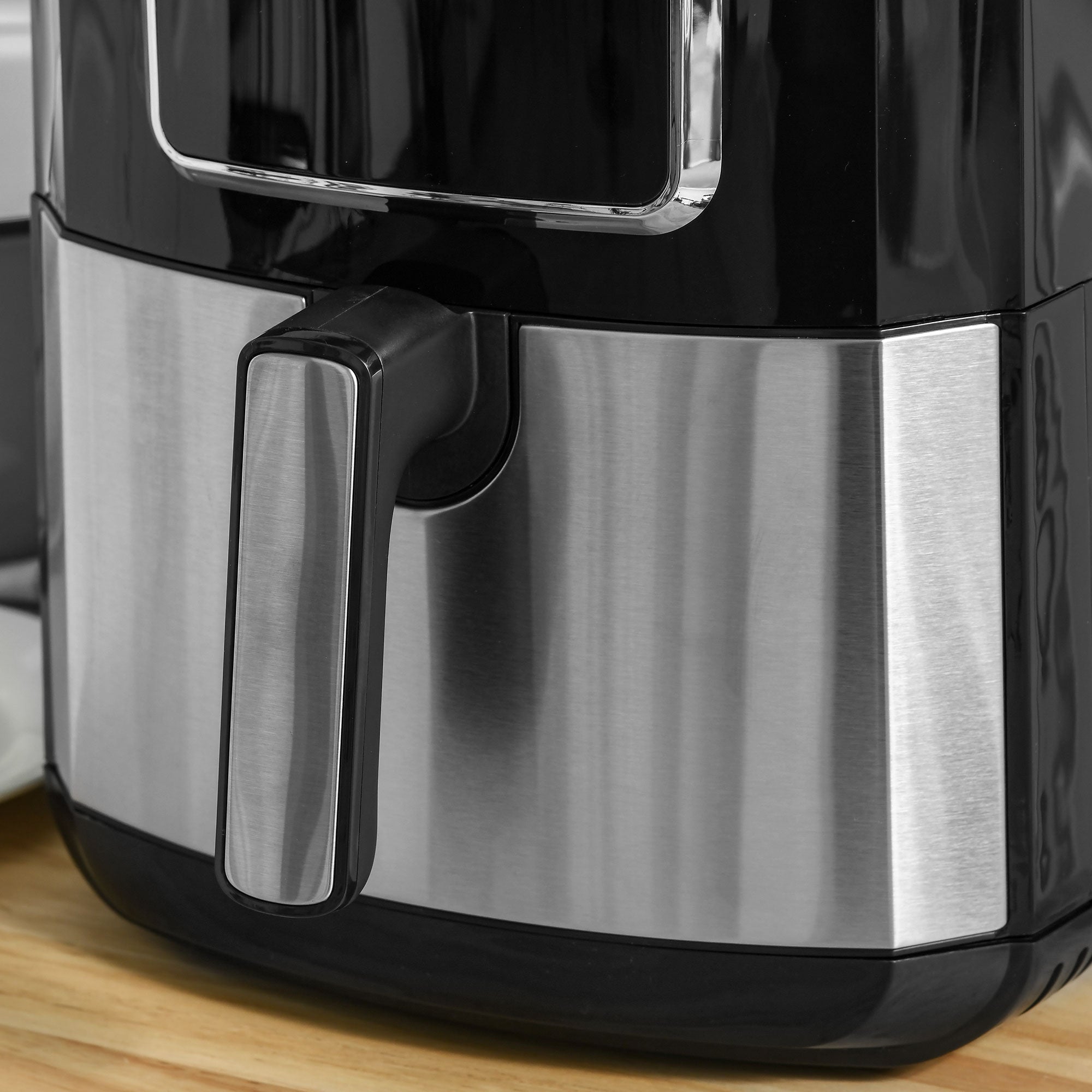 Air Fryer 6.5L 1700W, 8 Menus, LED Display, Non-Stick Basket for Oil-Free Cooking