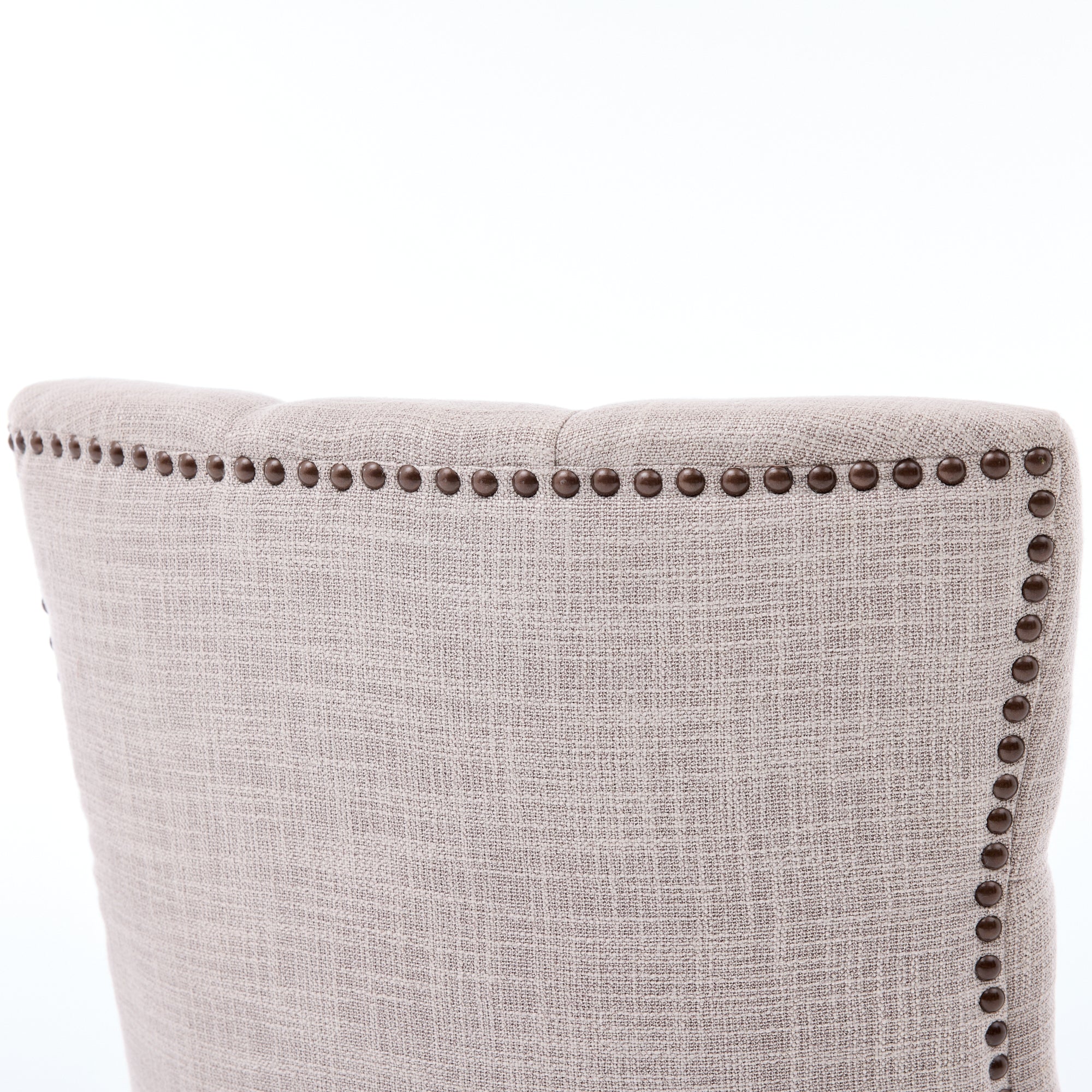 Dining Room Armchair Set of 2 Upholstered Modern Design Fabric