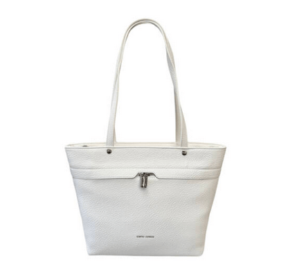 DJ Medium Shopper - White - Rathwood Store