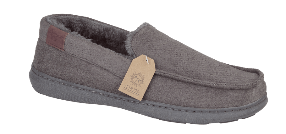 Drysdale Mens Slippers - GREY - Rathwood Store