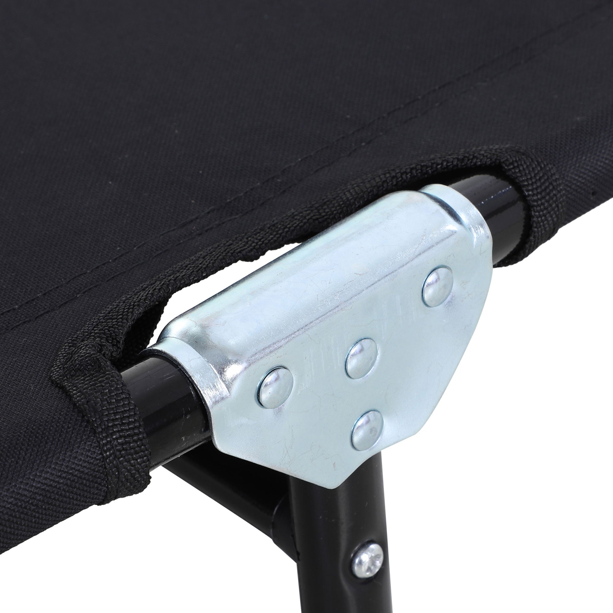 Sun Lounger Adjustable Backrest, Deck Chair, Camping, Garden/Balcony 188x56x28cm