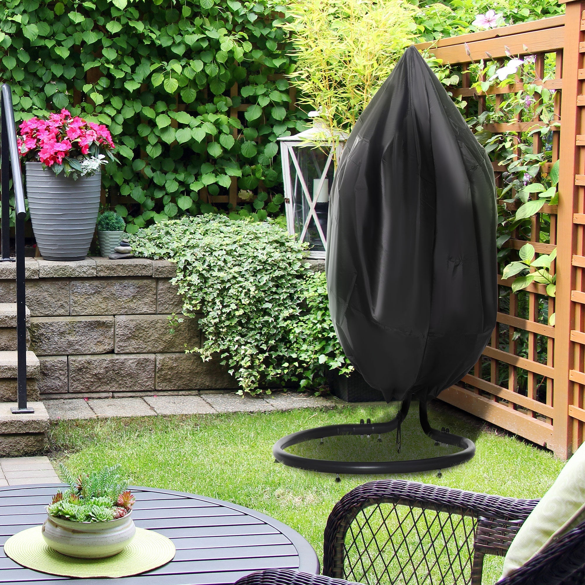 Hanging Chair Cover Waterproof 210D Oxford Ø115 x 190H cm