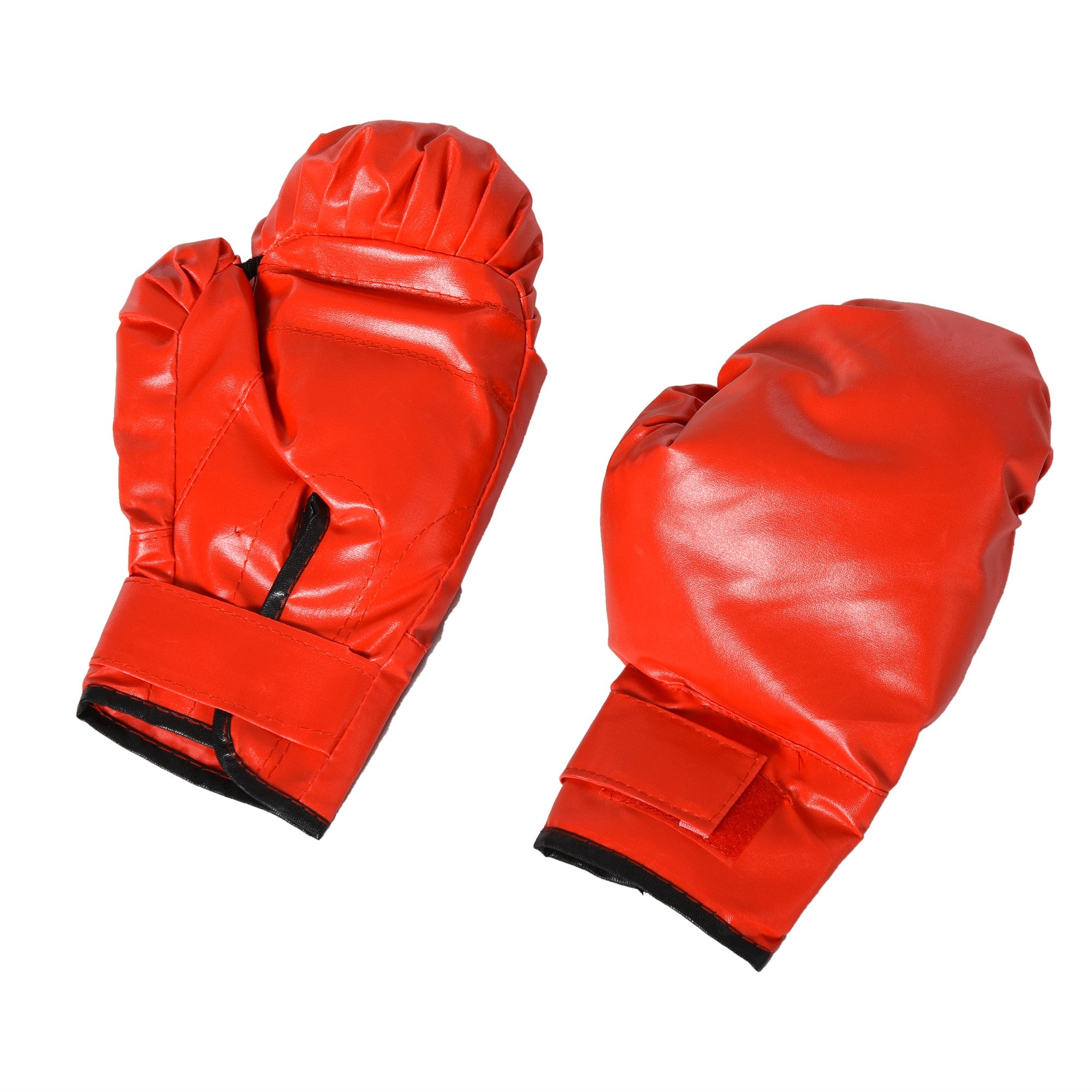 Punching Bag Set, Filled, 16kg, Black-Red