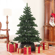 Artificial Christmas Tree, 150 cm 565 Tips Foldable, Green