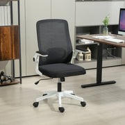 Mesh Back Office Chair, Adjustable Swivel, Black