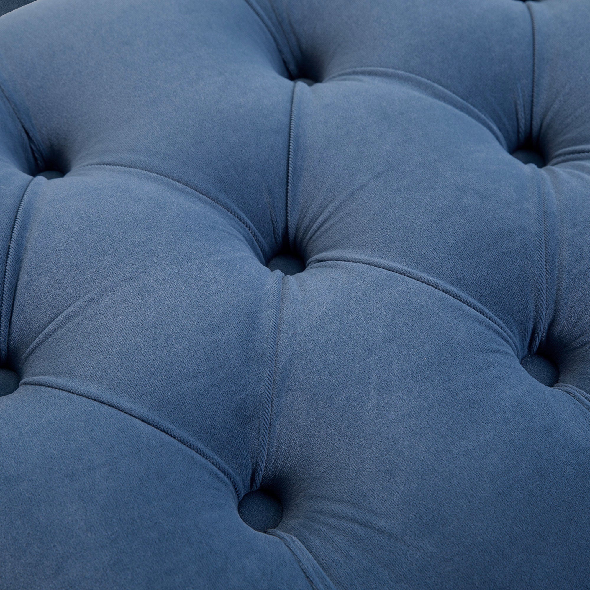 Bench Bed Shoe Bench Velvet Blue