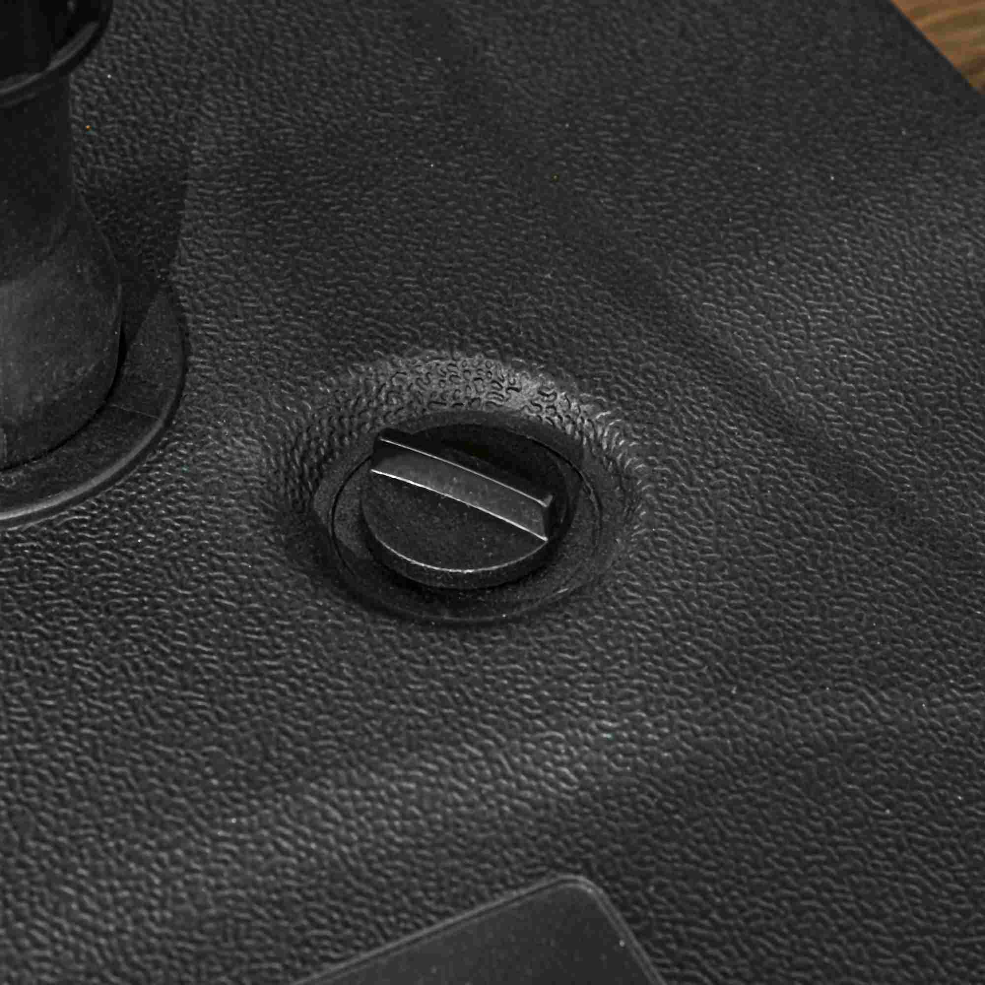 Parasol Base, Fillable Water/Sand 46x45x26cm Stable 30kg, Black
