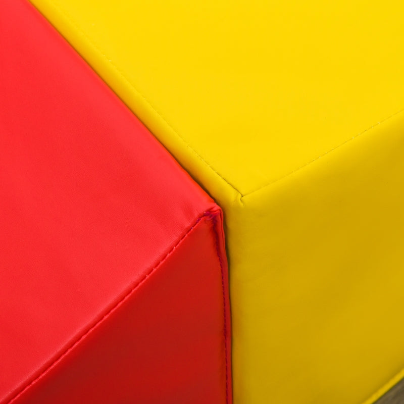 Foam Building Blocks, 4-Piece Soft Climbing & Construction Toys, Multi-colored