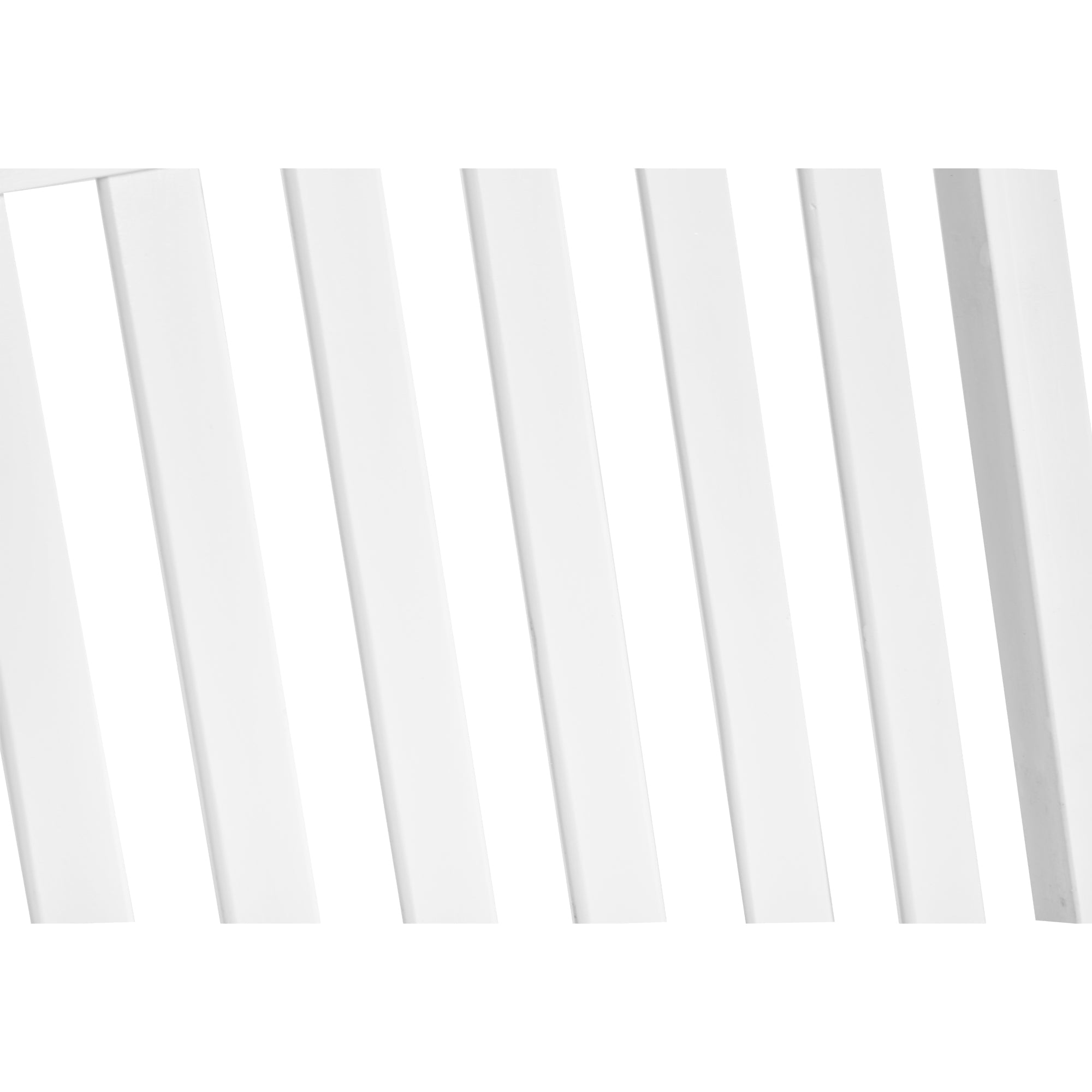 Garden Swing Bench 2-Person Solid Wood Patio/Terrace, White