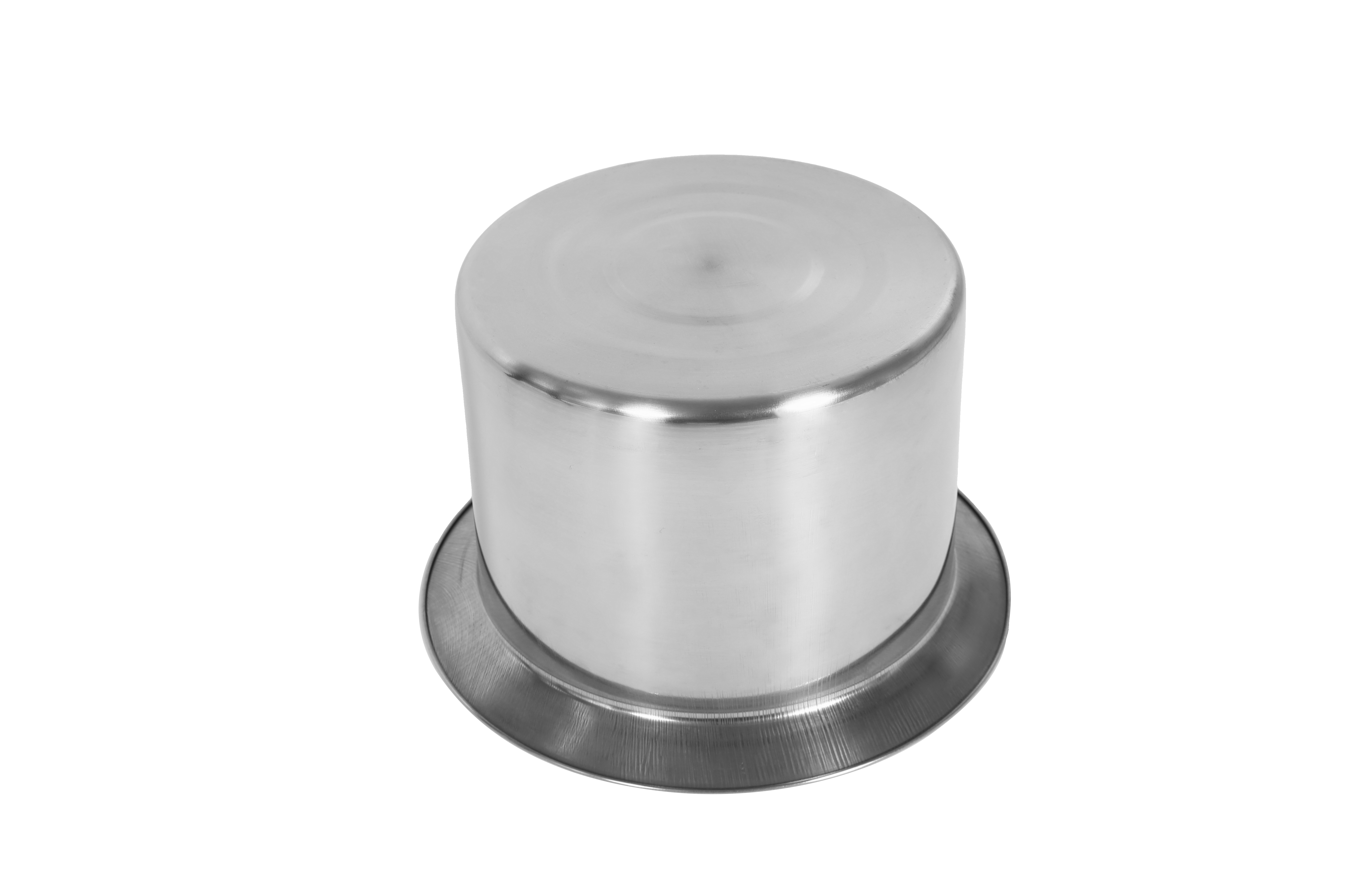 Aluminum Outdoor Table with Ice Bucket, Adjustable Foot Pads