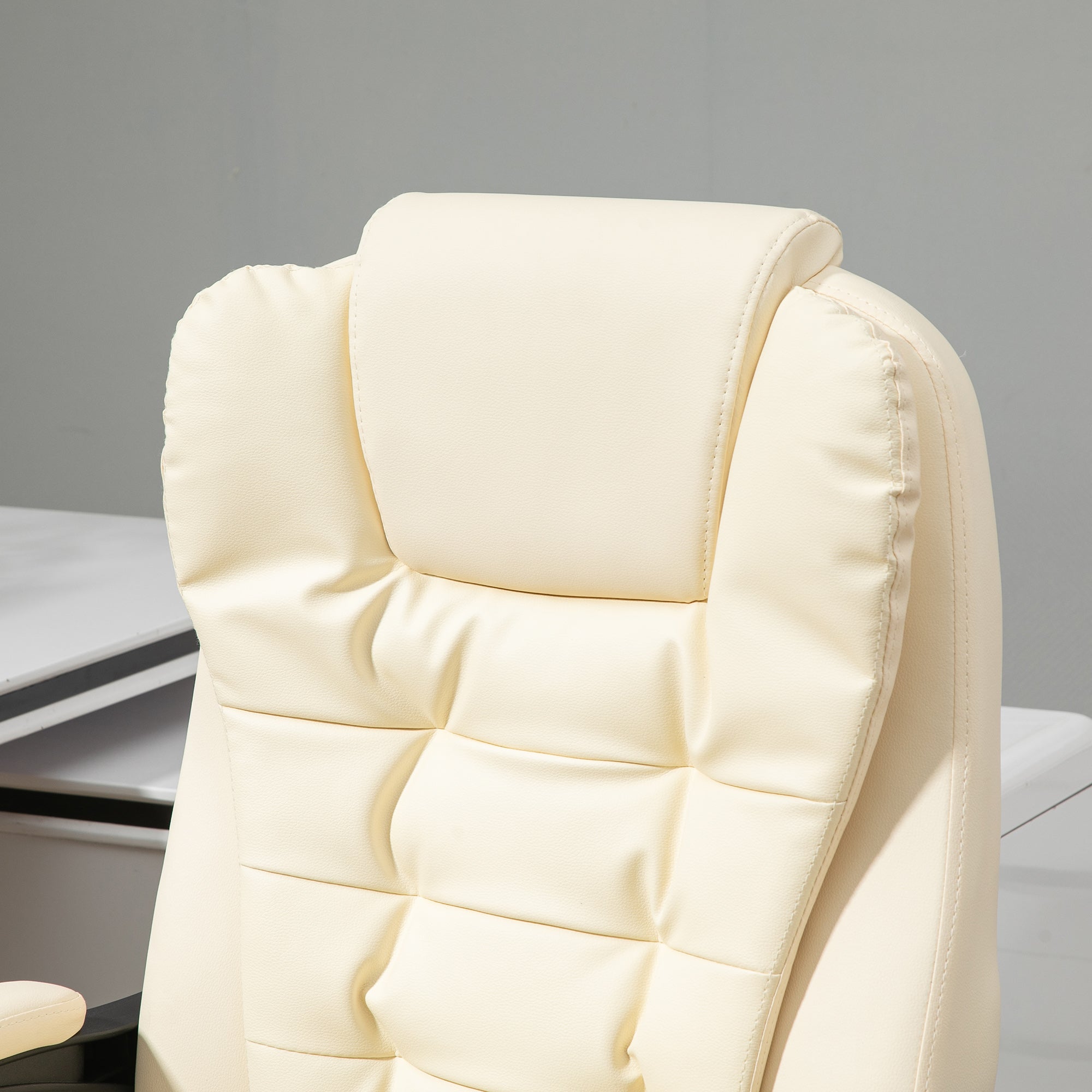 Chefsessel mit Fußstütze, ergonomisch, Kunstleder