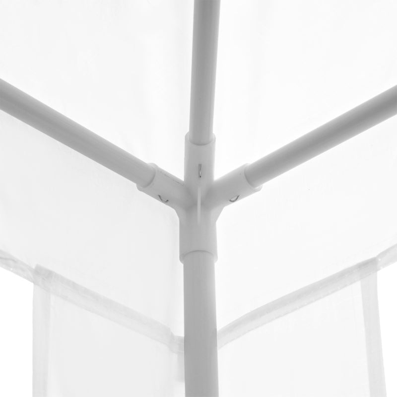 Pavilion, 2.7x2.7m Rectangular Water-Repellent, White