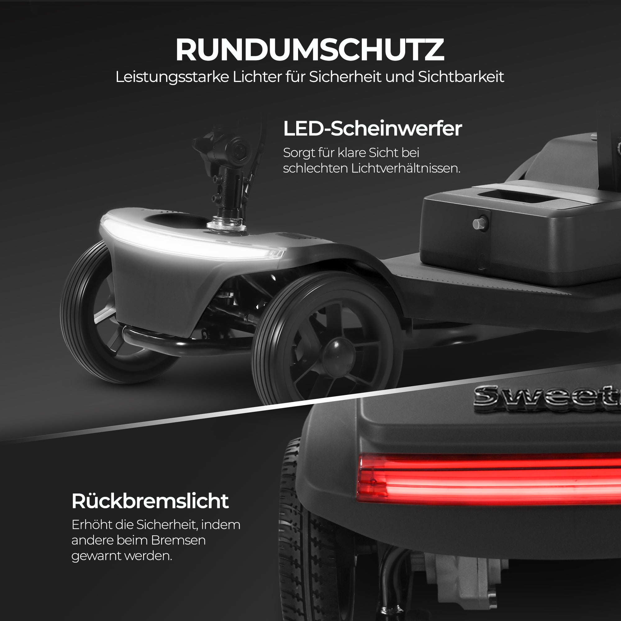 Product Name Key Feature, Secondary Feature, Black