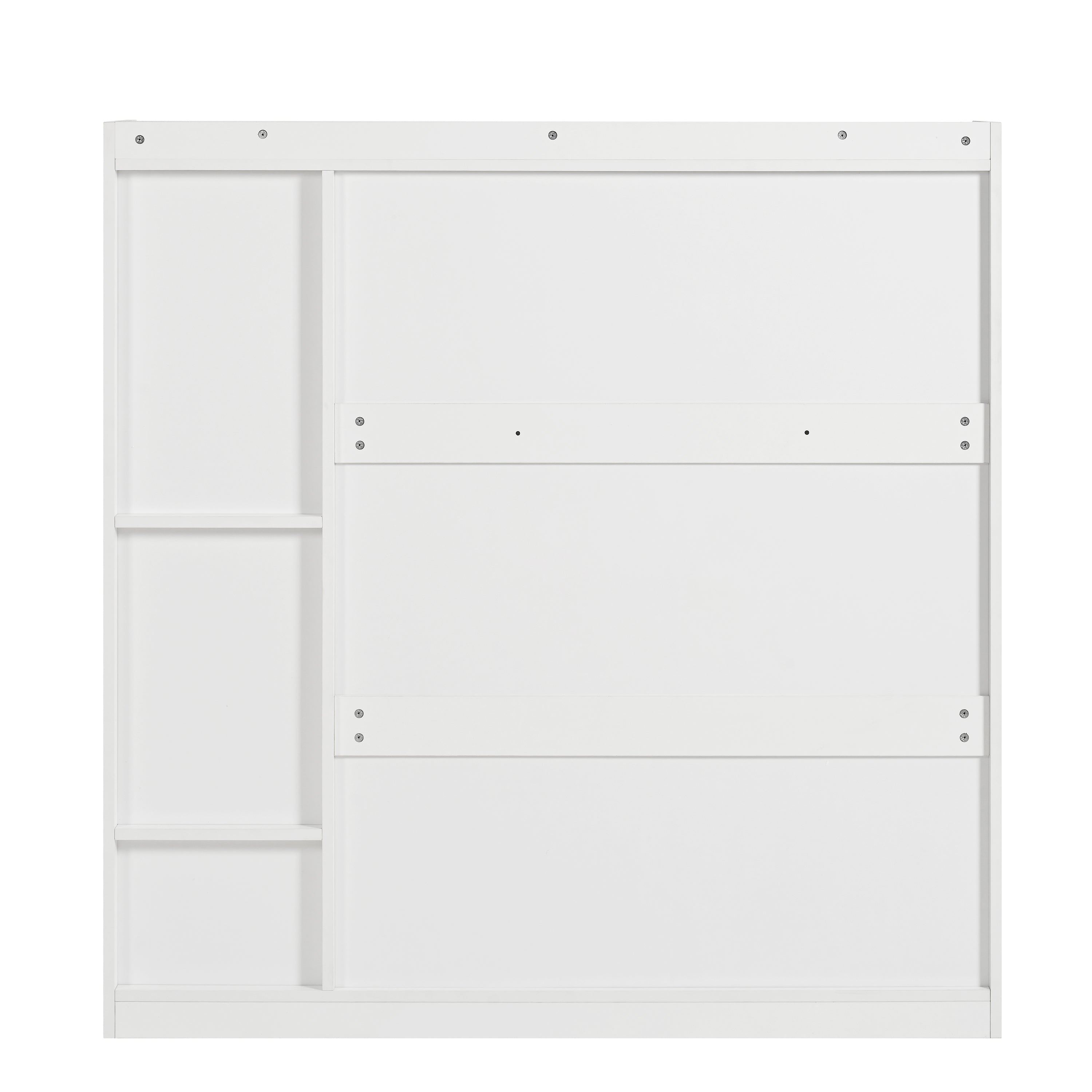 Versatile Tilting Shoe Cabinet with 3 Folding Drawers, Entryway Organizer, White