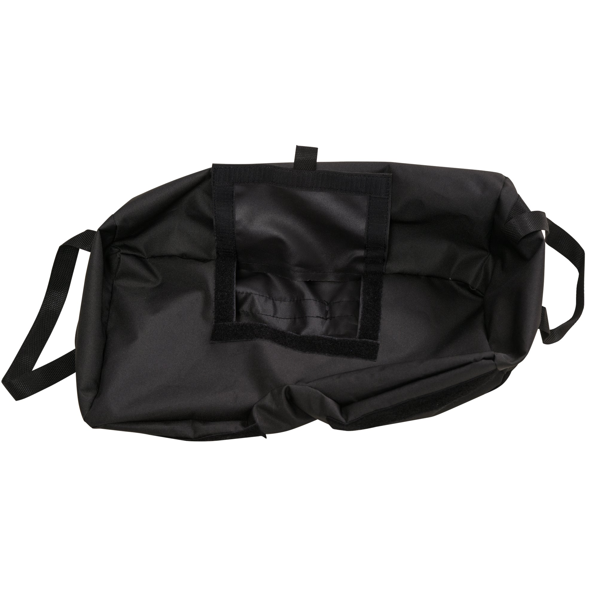 Parasol Stand Sandbag, 2x 50kg Fillable Bags with Shovel, Black