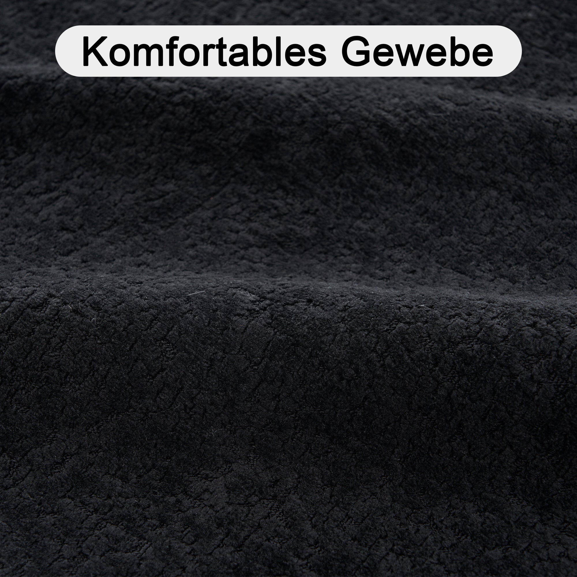 Boneless Sofa, Segmented Cloud Modular No Assembly, Chenille Fabric